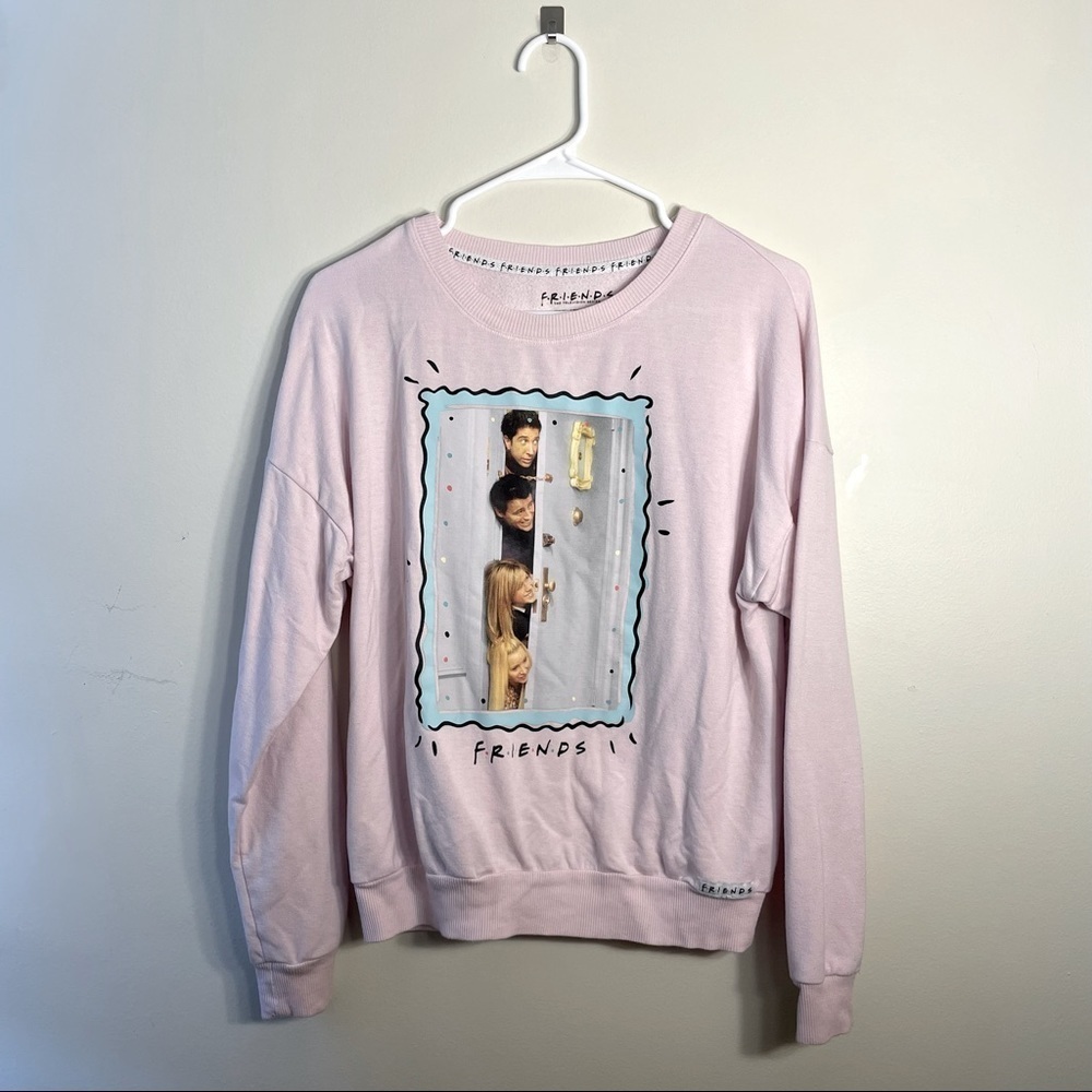 FRIENDS television series‎ show pink crewneck sweater casual comfortable
